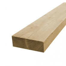 Vuren geschaafd geïmpregneerd 50x100 mm lengtemaat 480 cm