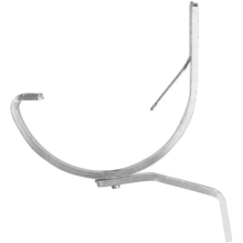 Mastgoot 100 mm aluminium beugel nummer 2