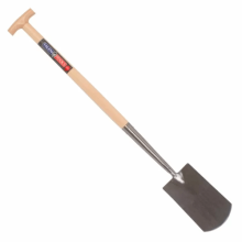 Spade met hals blank geslepen