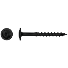 Tellerkopschroef 6,00x40 Zn zwart (TX 30) verpakt per 100 stuks