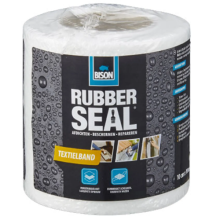 Bison Rubber Seal Textielband 10cm * 10m rol
