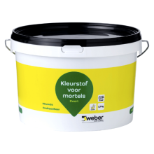 Weber kleurstof zwart verpakt per 2.5 kg