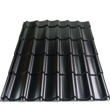 Dakpanprofielplaat zwart 110x215 cm (bestelartikel)