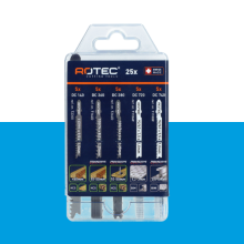 Decoupeerzaagbladen-set 520 Hout metaal 25 dlg