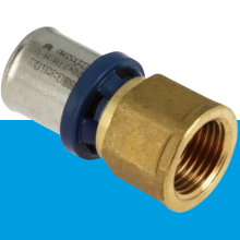 BONFIX Alu-pers schroefbus 3/4" bi.dr. x 20 1st