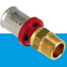 BONFIX Alu-pers puntstuk 3/4" bu.dr. x 16 mm 1st.