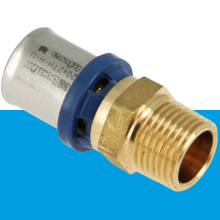 BONFIX Alu-pers puntstuk 1/2" bu.dr. x 16 mm 1st.